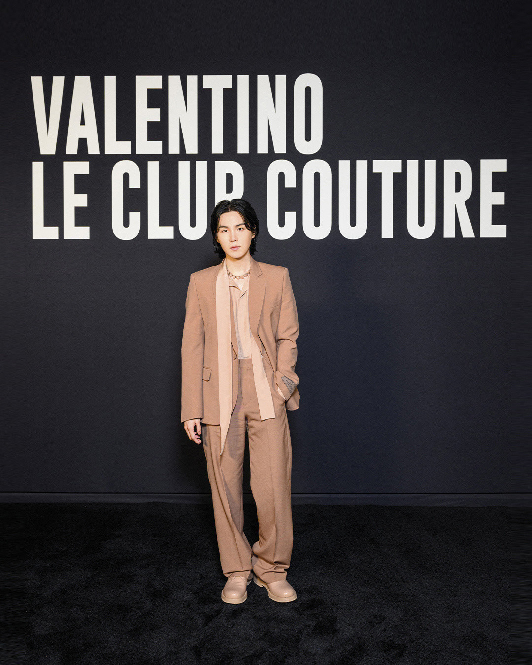 Suga has been made a global brand ambassador at Valentino