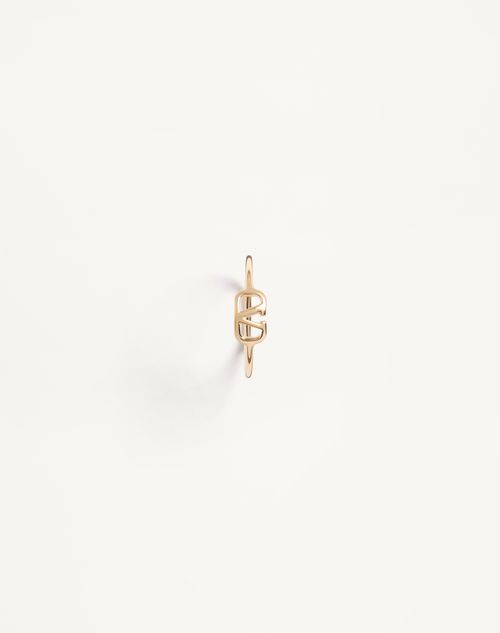 Valentino Garavani - Vlogo Signature Metal Ring - Gold - Woman - Jewelry