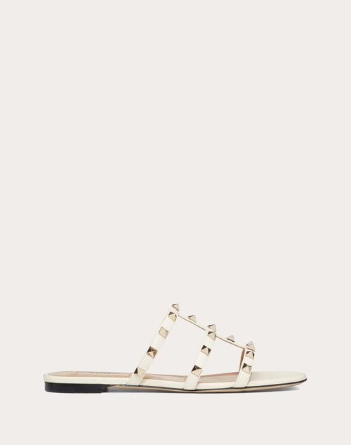 Valentino studded flat discount sandals