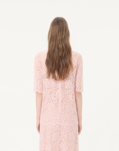 Valentino - Spitzenoberteil - Rosa - Frau - Blusen Und Tops