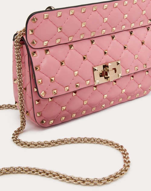 Rockstud Small chain-detail leather tote bag