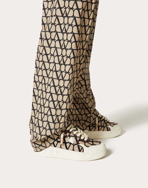 Valentino Garavani Beige Iconographe Sneakers