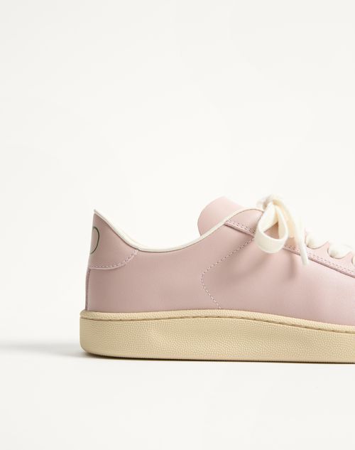 Valentino Garavani - Royco Sneaker In Nappa Calfskin - Pink - Woman - Sneakers