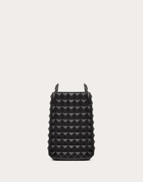 Le Troisieme Rubber Shopping Bag for Man in Black
