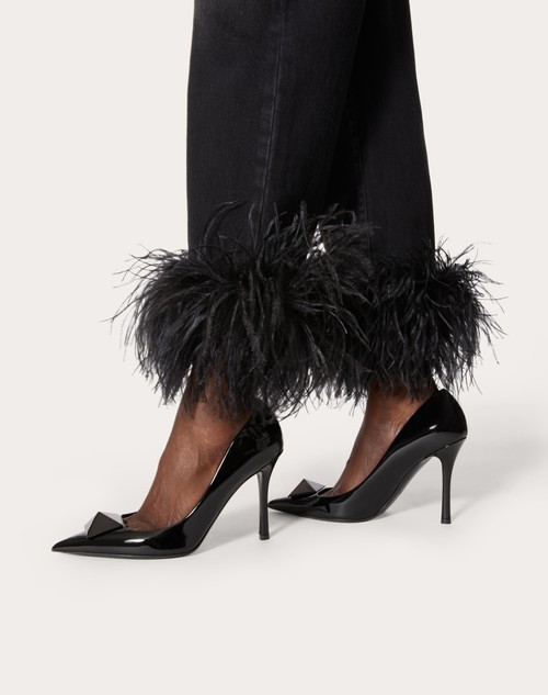 Valentino Garavani pointed-toe leather pumps - Black