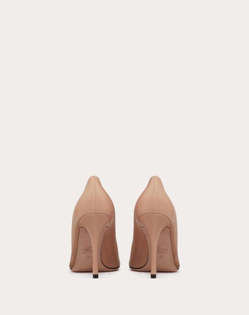 Valentino Garavani - Valentino Garavani One Stud Pump With Crystals 100mm - Rose Cannelle/crystal - Woman - Woman View All