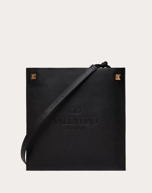 VALENTINO GARAVANI IDENTITY LEATHER CROSSBODY BAG