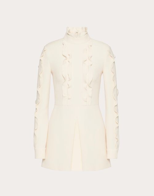 Valentino - Crepe Couture Dress - Ivory - Woman - Woman Ready To Wear Sale