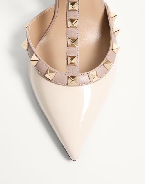 Valentino Garavani - Rockstud Caged Pump 65Mm - Ivory/poudre - Woman - Shoes