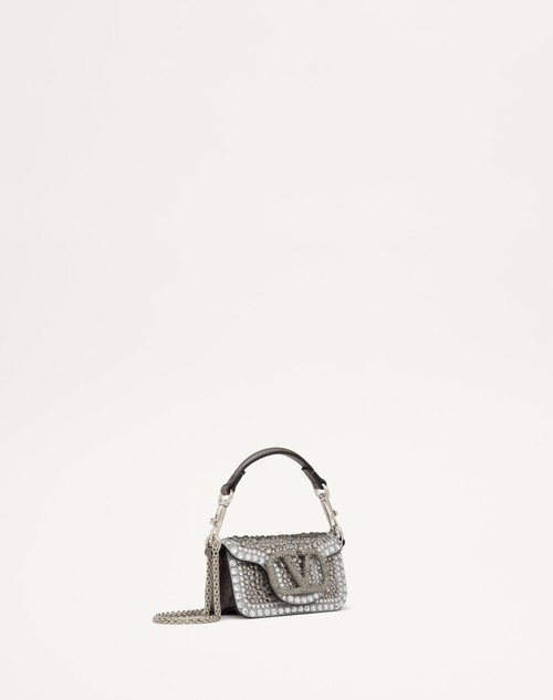 Valentino Garavani Locò embellished shoulder bag - Black