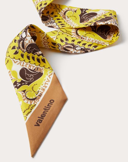 MANIFESTO BANDANA SILK BANDEAU SCARF