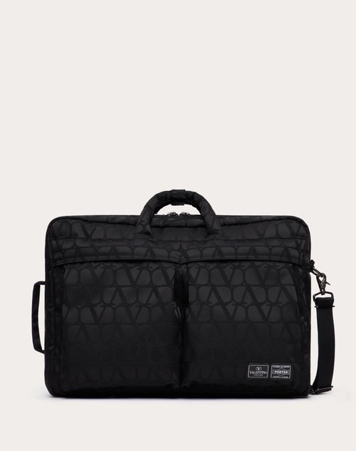 Valentino Garavani And Porter 3way Briefcase for Man in Valentino Garavani And Porter 3way Briefcase for Man in