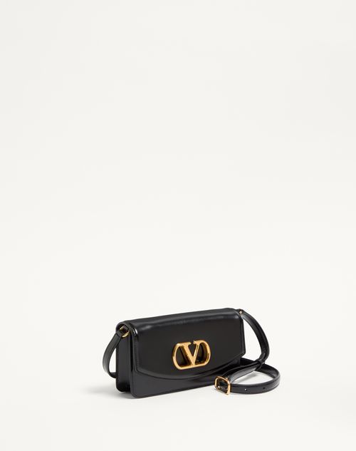 Valentino Garavani Vain Clutch Bag In Shiny Calfskin for Valentino Garavani Vain Clutch Bag In Shiny Calfskin for
