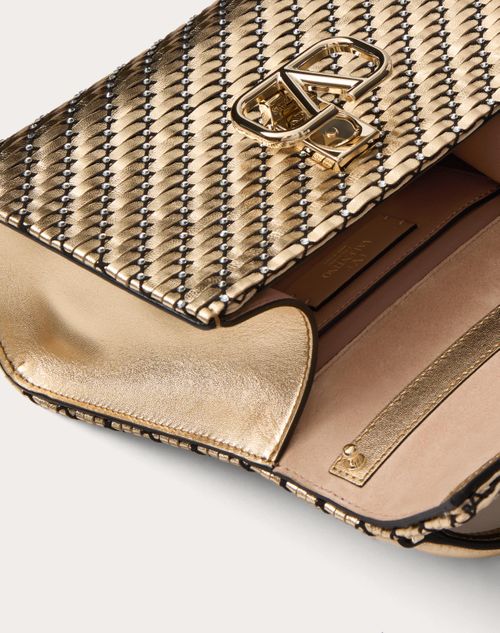 Valentino Garavani Vsling Mini Woven Handbag for Woman in Valentino Garavani Vsling Mini Woven Handbag for Woman in