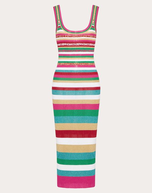 Valentino rainbow outlet dress