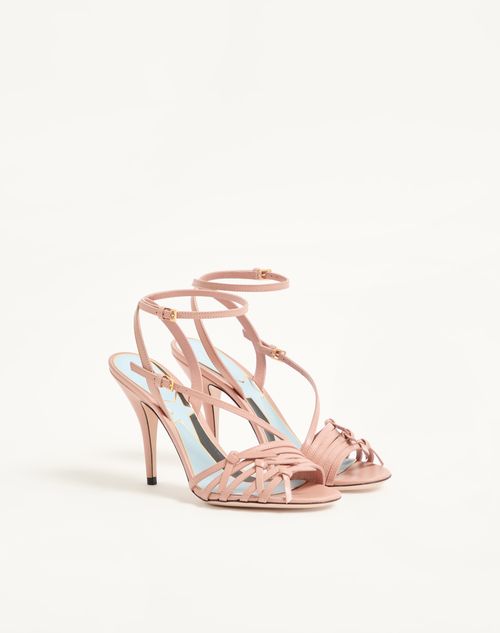 Valentino Garavani - Nodine Kidskin Sandal 100mm - Phard - Woman - Sandals