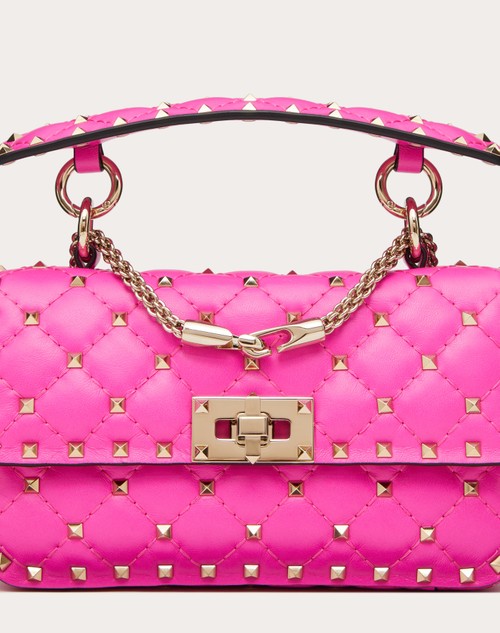 Valentino Garavani mini Rockstud-embellished shoulder bag - Pink