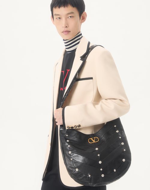 Valentino - Valentino Single-breasted Wool Gabardine Jacket - Cream - Man - Coats And Blazers