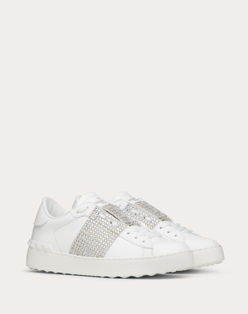 valentino crystal trainers