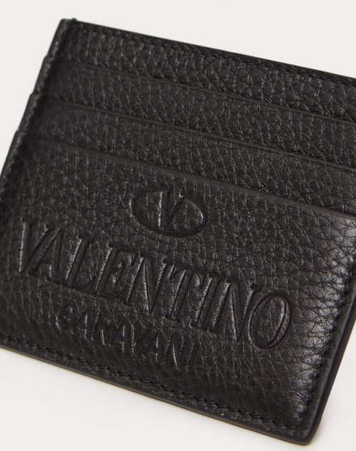 Valentino Garavani - Valentino Garavani Identity Cardholder - Black - Man - Accessories