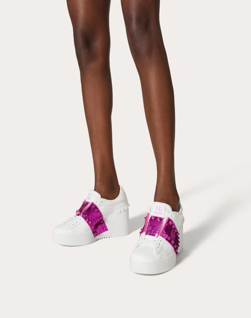 Valentino open band outlet trainers