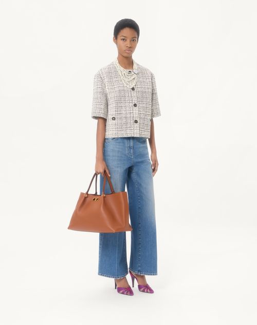 Valentino Garavani -  - Hazelnut - Woman - Summer Totes - Bags (vlogo Totes/signature)
