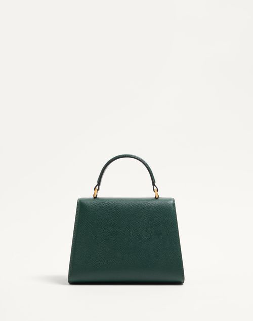 Small Vsling Grainy Calfskin Handbag for Woman in Black Small Vsling Grainy Calfskin Handbag for Woman in Black