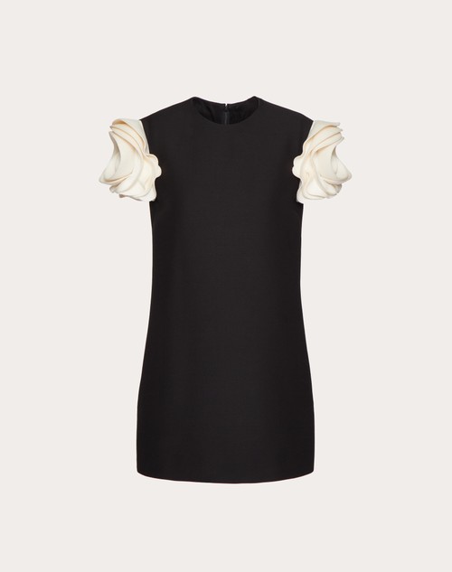 クレープクチュール ミニドレス for ウィメンズ インチ ブラック | Valentino JP