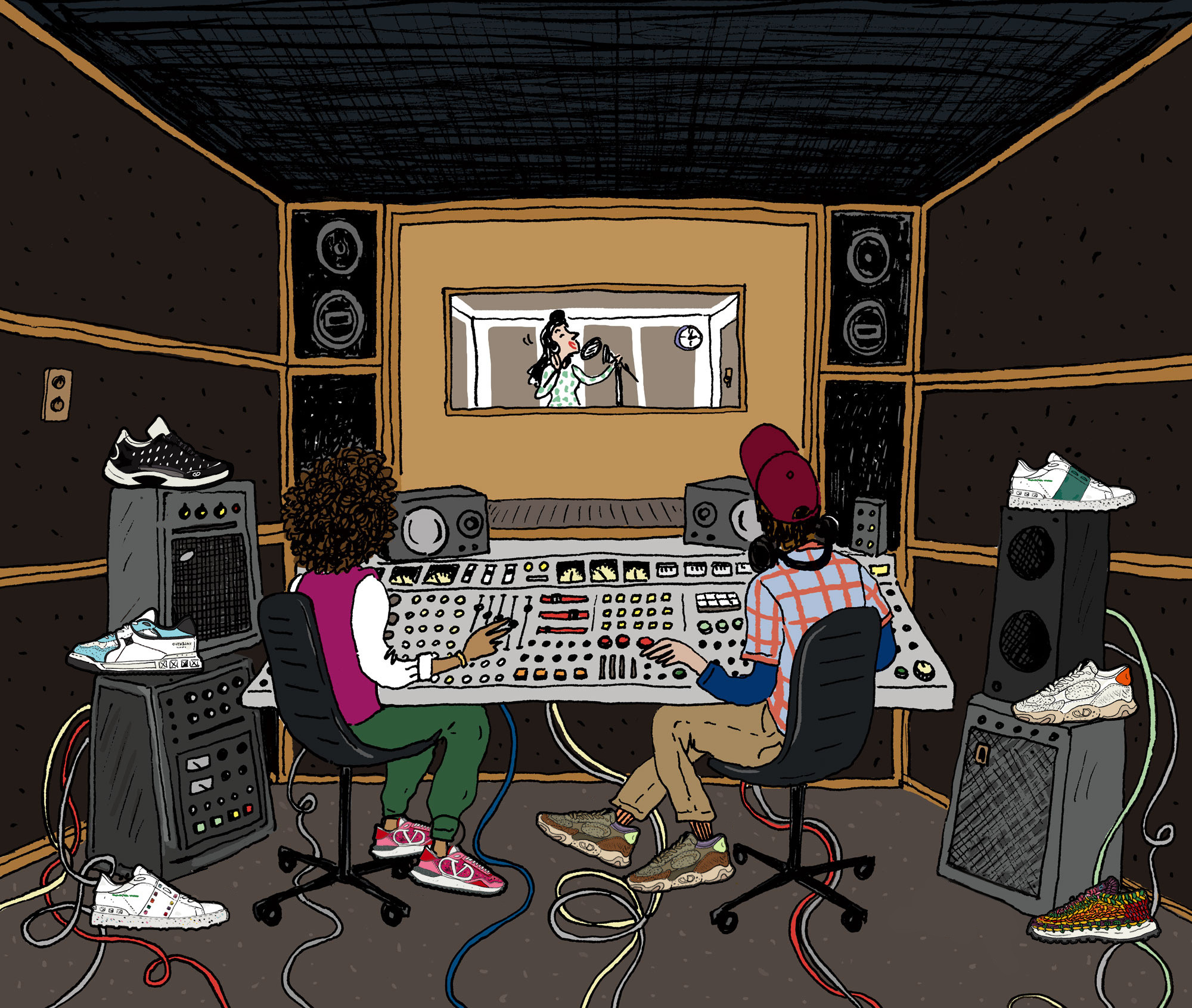 CHEZ MAISON VALENTINO TRACKS: THE MUSIC