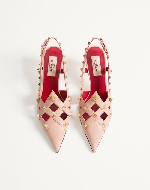 Valentino Garavani - スタディ キッドスキン スリングバックパンプス 65mm - ピンク - ウィメンズ - パンプス & スリングバック