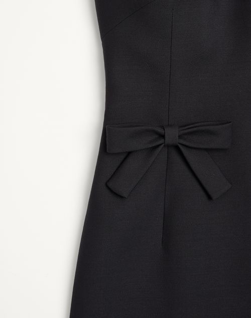 Valentino - Crepe Couture Midi Dress - Black - Woman - Dresses