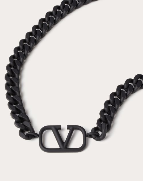 Valentino Garavani Vlogo Signature Chain-Link Belt