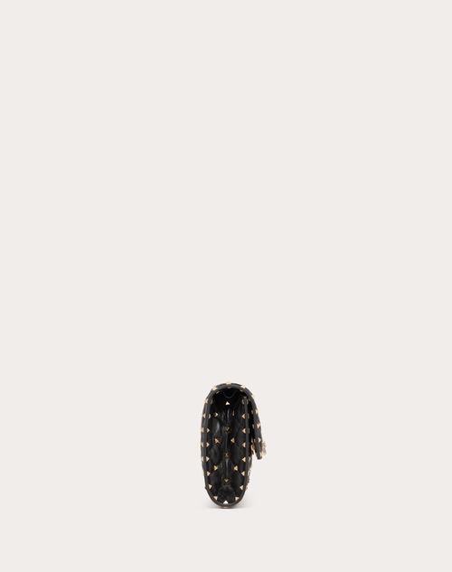 Medium Nappa Rockstud Spike Bag for Woman in Morning Dew