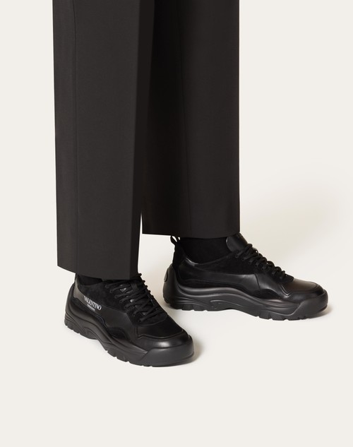 Valentino Garavani Black Gumboy Sneakers