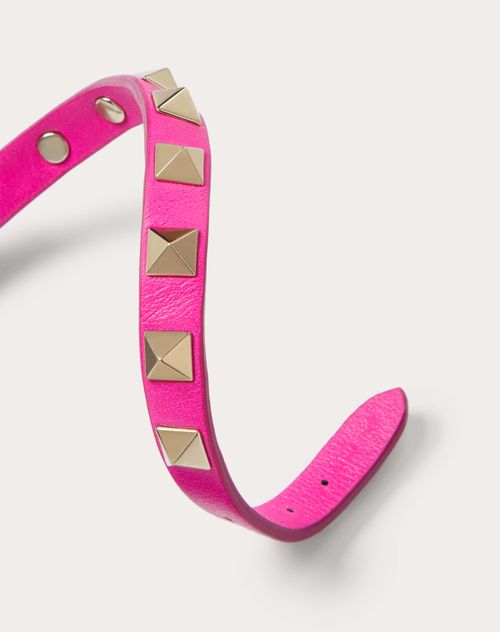 Valentino Garavani - Rockstud Bracelet - Pink Pp - Woman - Jewellery
