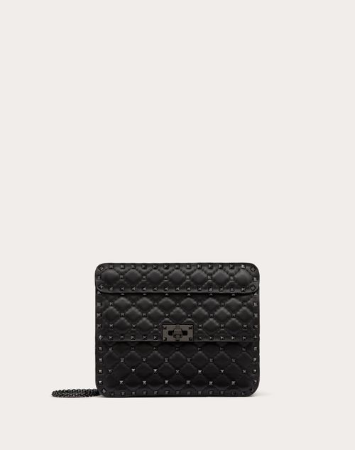 Red Valentino BORSA MEDIA ROCKSTUD SPIKE IN NAPPA