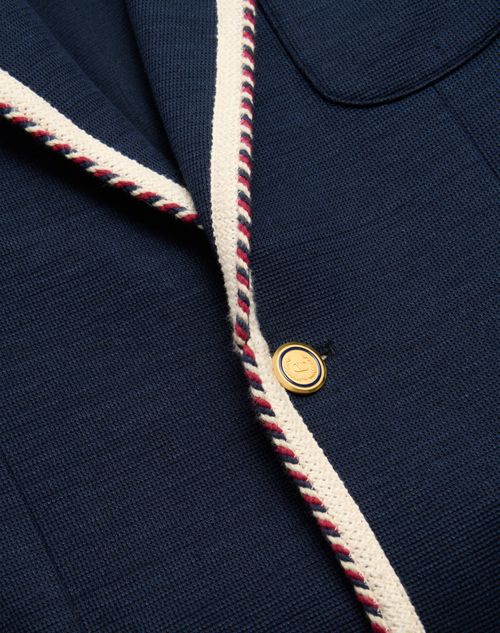 トーションパイピング ジャージー コットン シングルブレスト トーションパイピング ジャージー コットン シングルブレスト