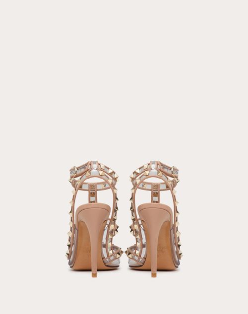 Rockstud Pumps With Straps In Transparent Polymer Material - 100 Mm for ...