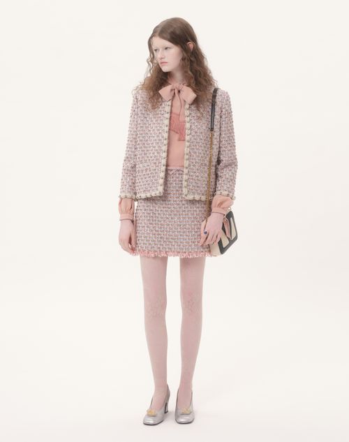 Valentino - Crepe De Chine Shirt - Vintage Rose - Woman - Shirts And Tops