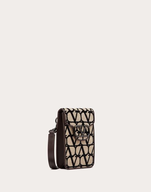 Valentino Loco Small Toile Iconographe Shoulder Bag