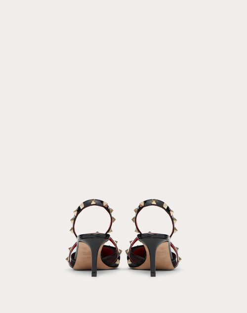 valentino rockstud leather slingback pump