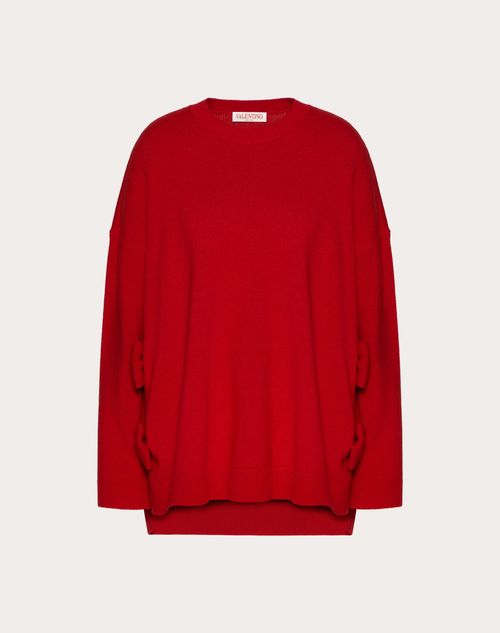 Valentino - Maglia In Lana - Rosso - Donna - Maglieria