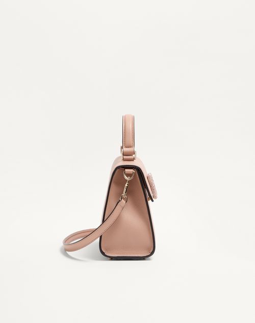 Valentino Garavani - Small Vsling Handbag With Jewel Embroidery - Rose Cannelle - Woman - Top Handle Bags