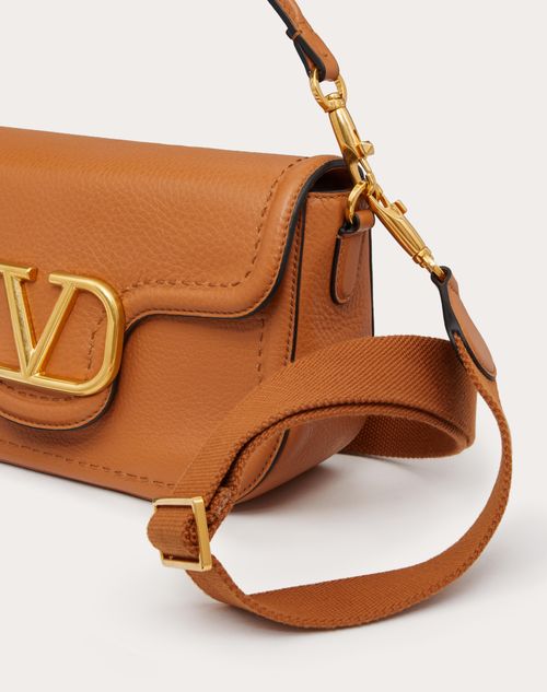 Small Vsling Grainy Calfskin Shoulder Bag by Valentino Garavani at