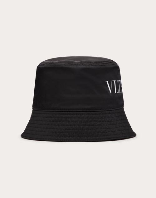 Valentino Garavani - Vltn Bucket Hat - Black - Man - Hats And Gloves