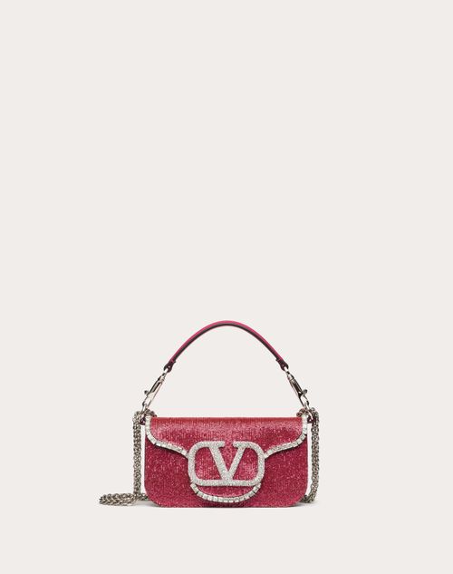 LOC EMBROIDERED SMALL SHOULDER BAG