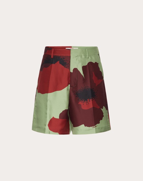 VALENTINO - Bermuda Shorts With Logo