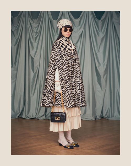 ボウワウ モアレファブリック スリングバック パンプス 45mm for  