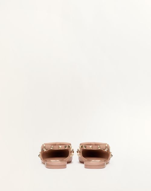 Rockstud Bow Slingback Ballerinas In Patent Leather for Rockstud Bow Slingback Ballerinas In Patent Leather for