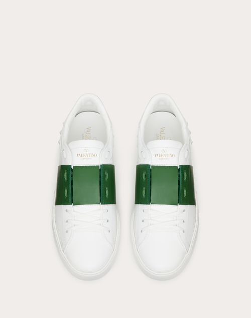 Valentino open sneaker store white